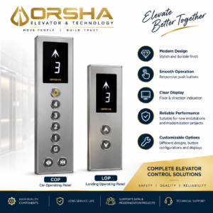Elevator COP LOP Operating Panel – ORSHA