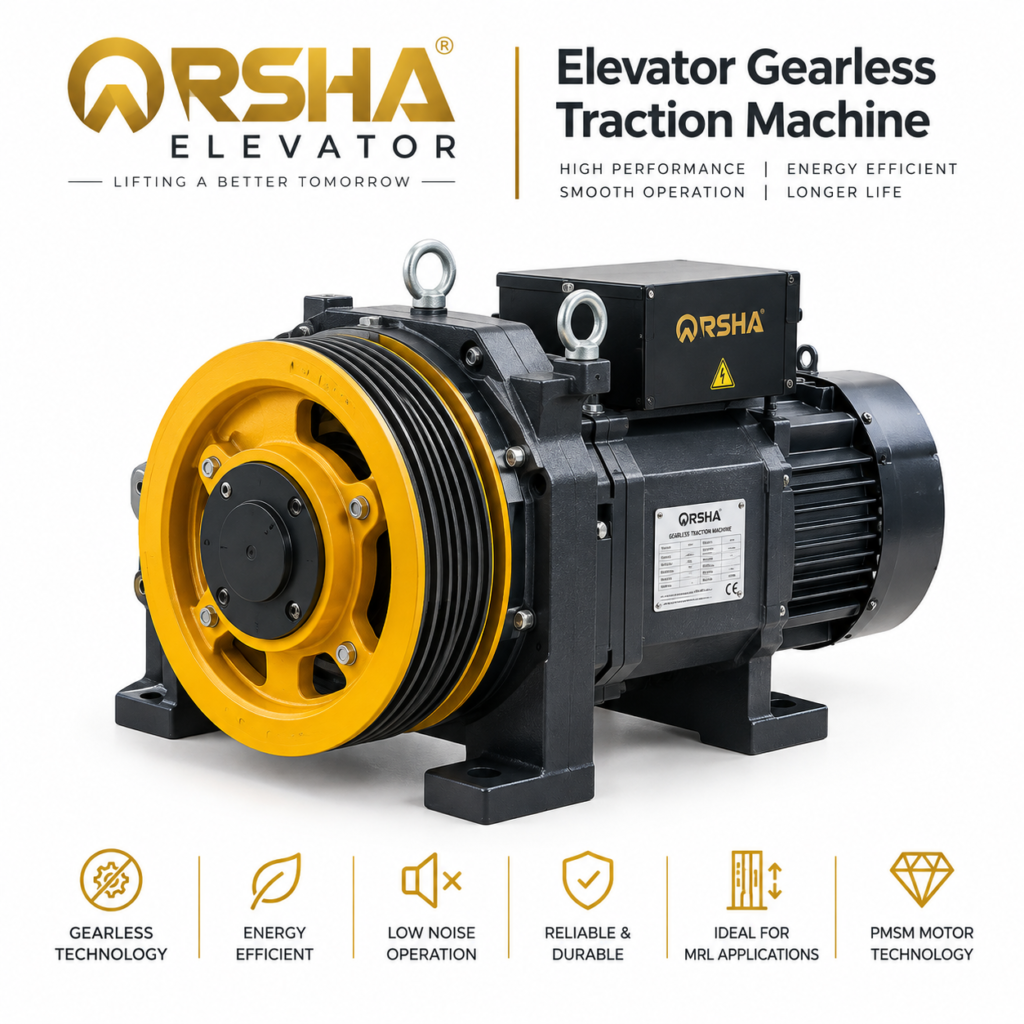 Elevator Gearless Traction Machine – ORSHA