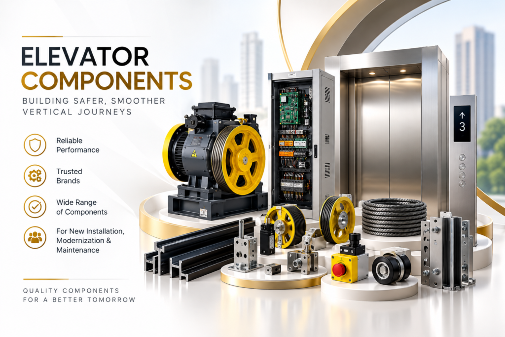 Elevator Components for MR and MRL Lift Systems