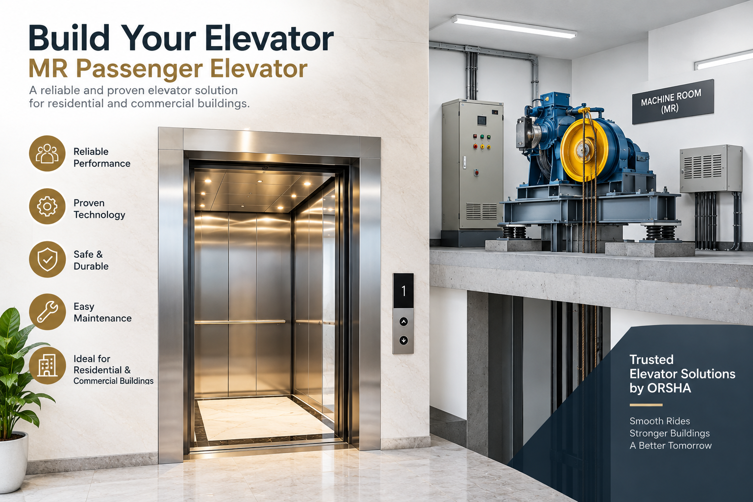 Build Your Elevator – MR Passenger Elevator