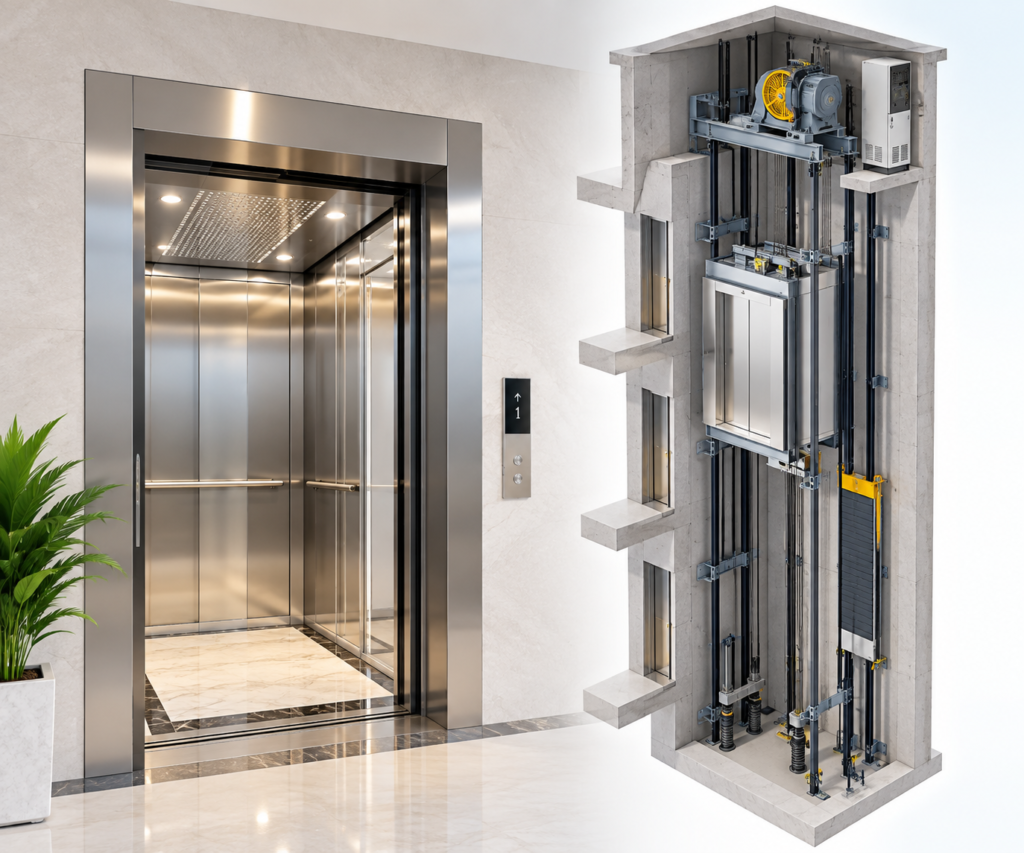 MRL Elevator System GA