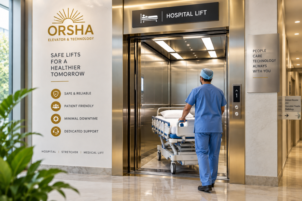 ORSHA Hospital and Stretcher Lift AMC Service for Healthcare Facilities